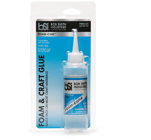 Super Glue - Foam-Cure - CA adhesive - BSI adhesive