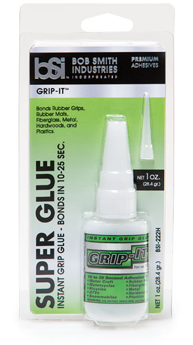 Motorcycle Grip glue - waterproof super glue - recration vehicle grip glue - BSI Adhesives