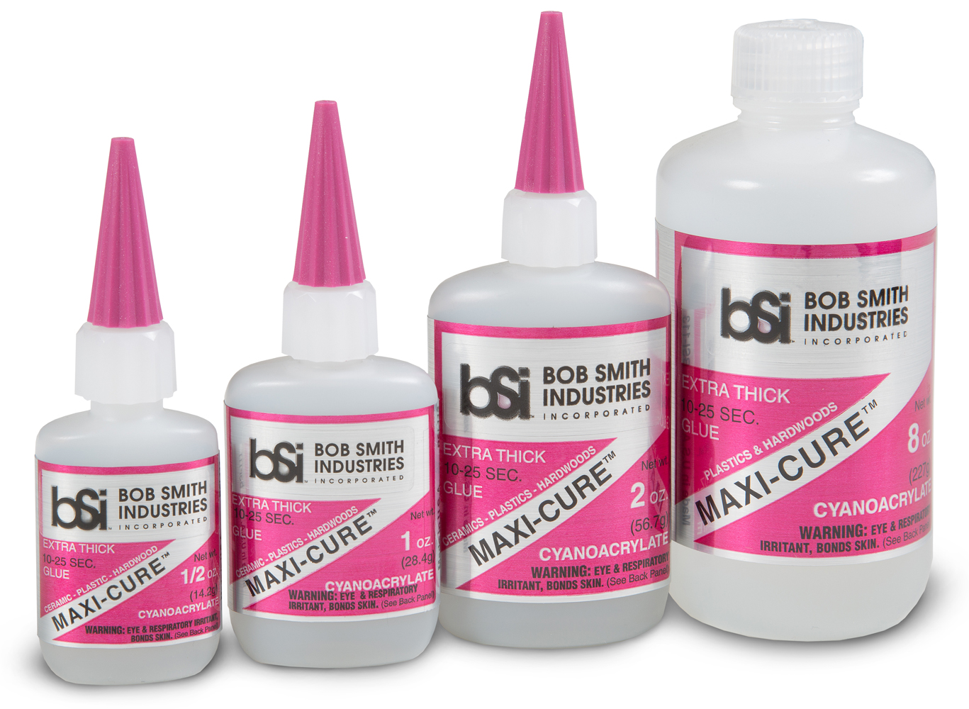 Bob Smith Industries MAXI-CURE™ Extra Thick CA Glue & INSTA-SET