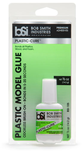 Plastic-Cure - Fingernail Glue - Plastic Super Glue - BSI Adhesives