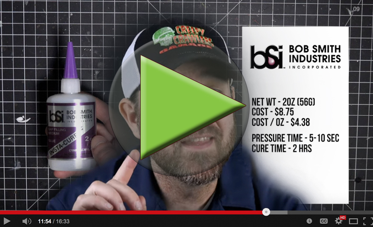 Best CA Glue - Best Super Glue - Independent Super Glue Test - BSI is the Best - Unbiased Test of CA Glue - BSI Adhesives